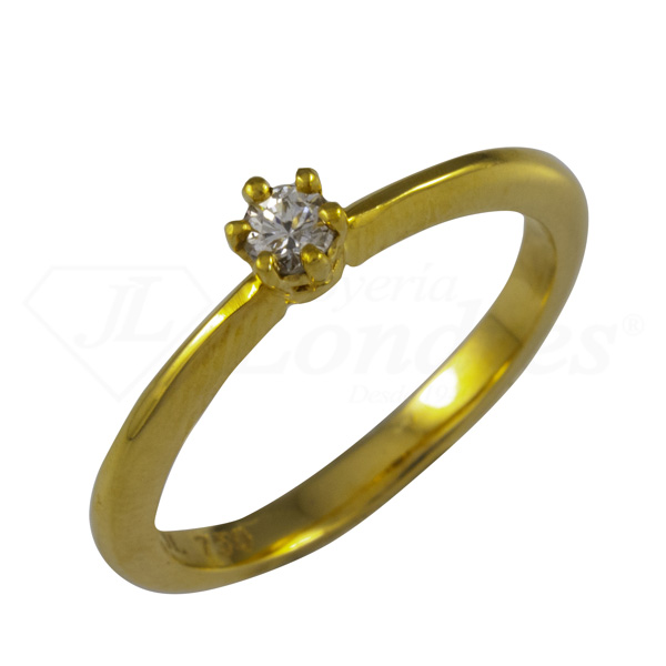 Diamond Solitaire Ring 