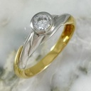 Braided Solitaire Ring