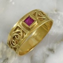 Anillo Tallado Arabe