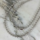 Cadena Militar Diamantada 3MM 60Cm