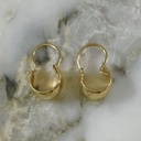 Light Half-Hoop Earring