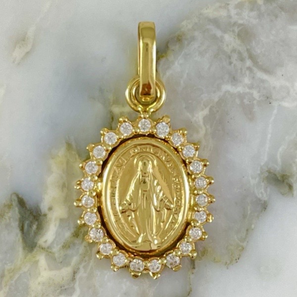 Shiny Miraculous Virgin Pendant