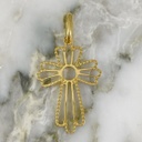 Laser Cross Pendant