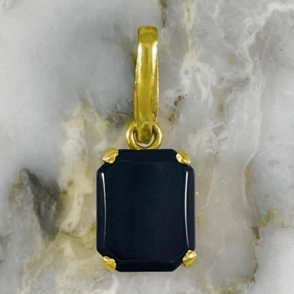 Square Onyx Pendant