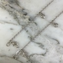 Tobillera Corazon y Delfin 2MM