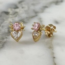 Topo Araña Brillante Corazon