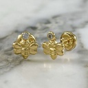 Little Bee Screw-back Stud