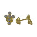 Bright Cross Earrings