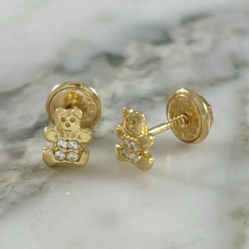 Bright Bear Earrings