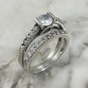 Pisa Argolla Media Caja Aros Brillantes