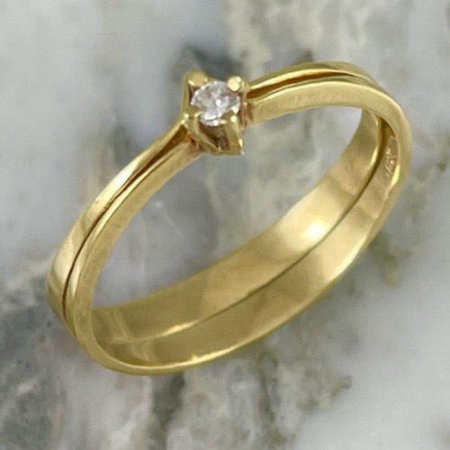 Pisa Argolla Solitaria V