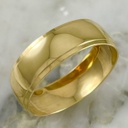 Radiance Concave 6MM Ring