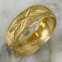 Spike Concave 6MM Ring