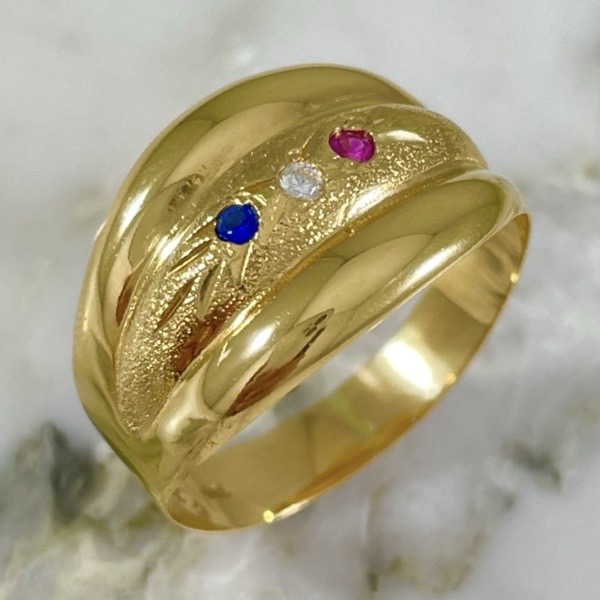 Anillo Golden Reef Stones