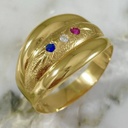 Anillo Golden Reef Stones