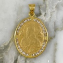 Virgin of Carmen pendant