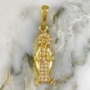 Bright Virgin Mary Pendant