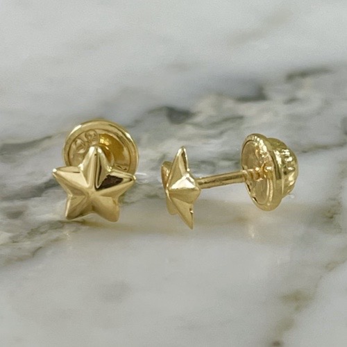 Fine Star Screw-back Stud
