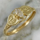 Anillo 15 Marquise Corazon