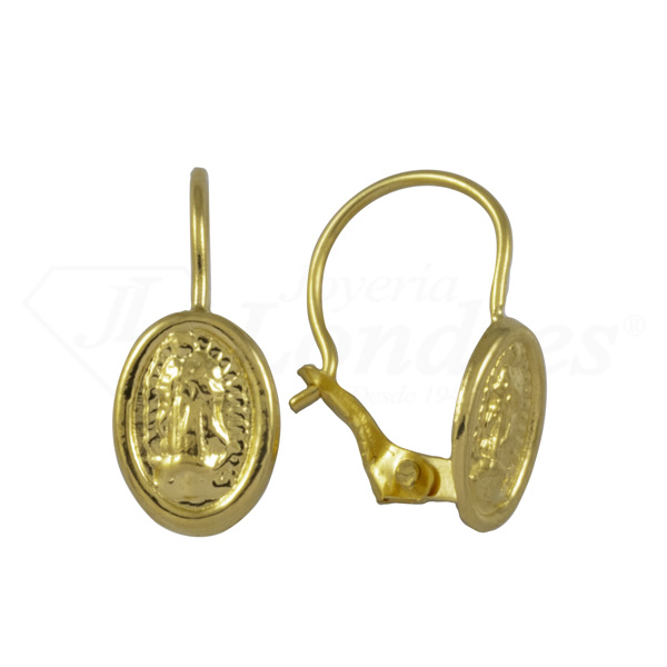 Virgin of Guadalupe Girl Earrings