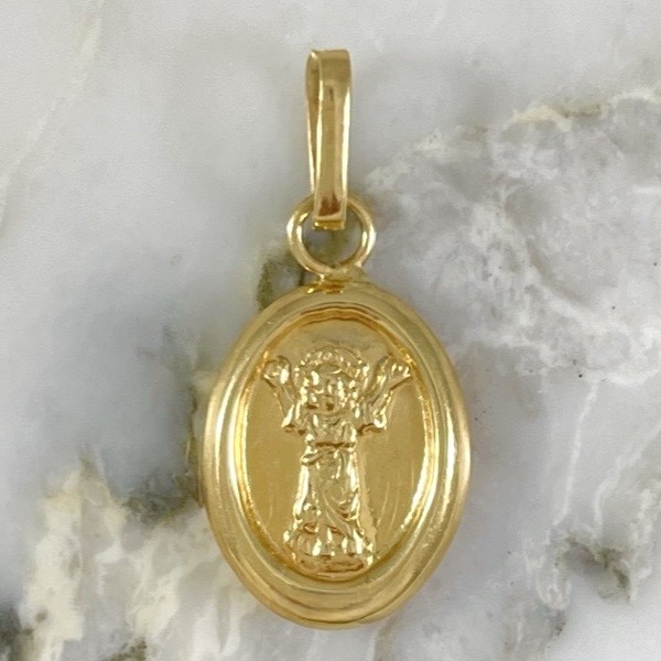 Divine Child Oval Pendant