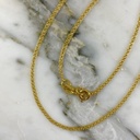 Cadena Tejido Chino 1MM 45Cm