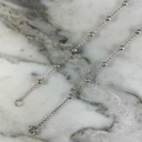 Tobillera Eslabones 15 Bolas 3MM