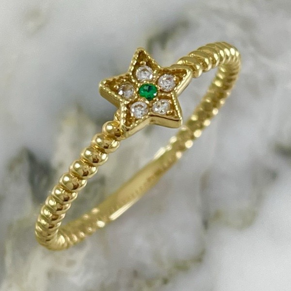 Anillo Estrella Brillante