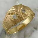 Anillo Buho Mateado