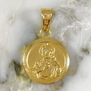 Dije Sagrado Corazon y Virgen del Carmen
