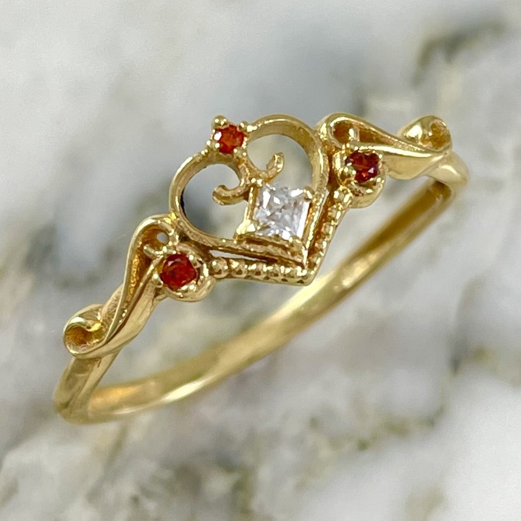  Heart Anchor Ring