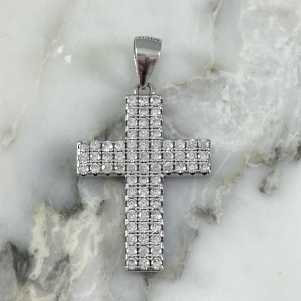  Shiny Cross Pendant