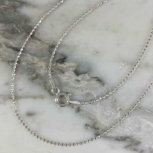 Cadena Militar Diamantada 1MM 45Cm