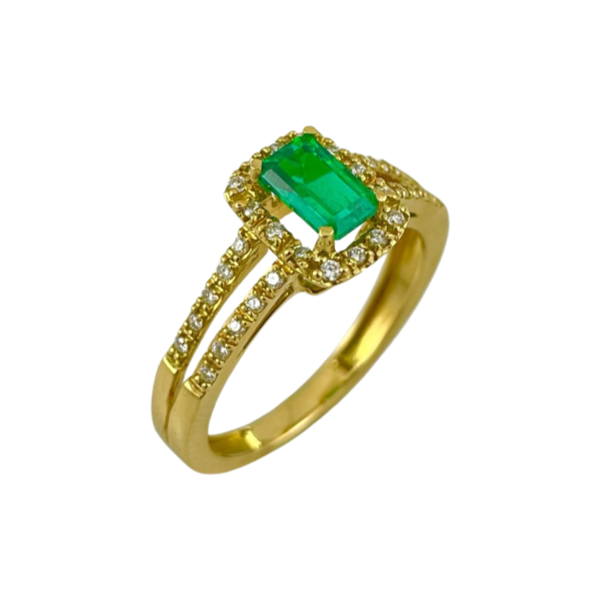 Anillo Emerald Diamond