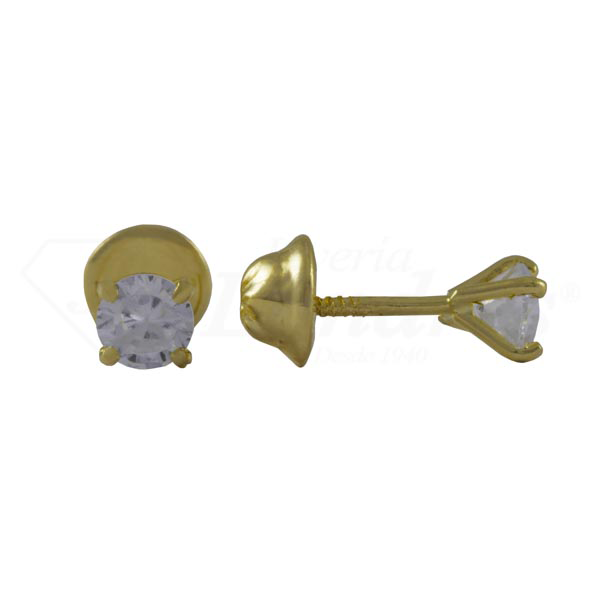 Topo Thread Zircon Circle Large