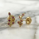 Topo Rosca Ramas Coloridas