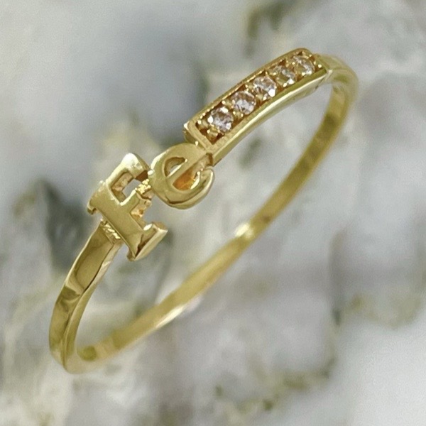  Faith Thin Band Ring