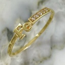  Faith Thin Band Ring