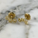 Stellar Arch Screw-back Stud