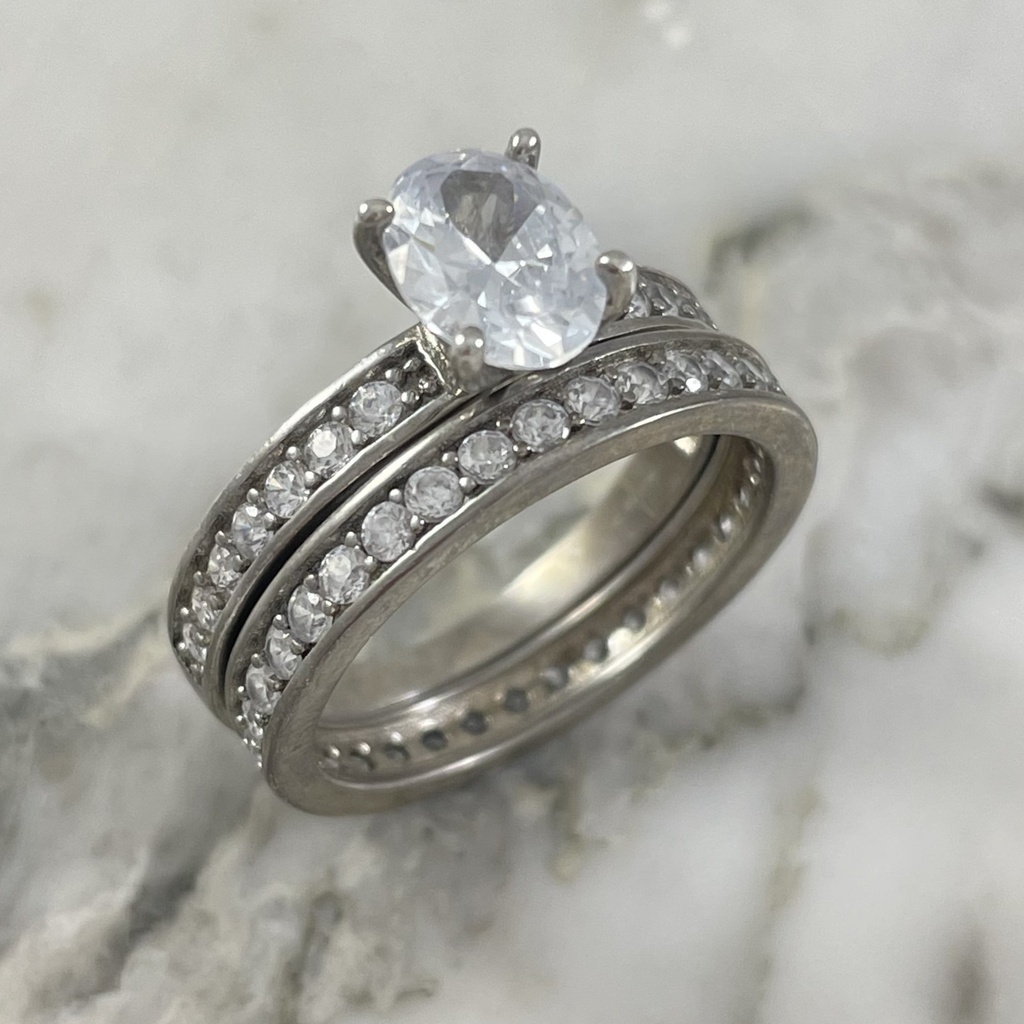 Silver Romantic Step On Ring
