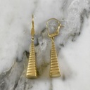 Large Pyramid Earring