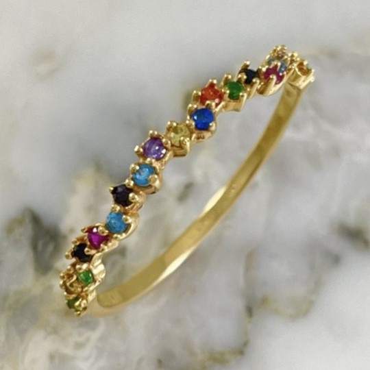 Anillo Tiara De Circones