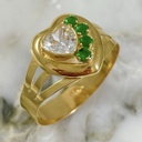 Anillo Heart Shiny