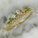 Anillo Corona Tiare
