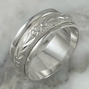 Aron 7mm Herringbone Band