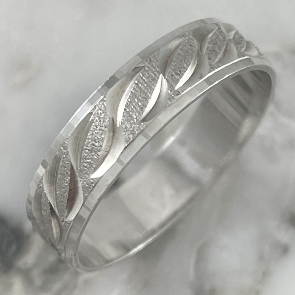 Carved Chain Ring 5MM