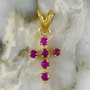 Rubinu Cross Pendant