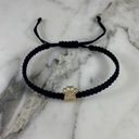 Shiny Dog Paw Print Bracelet