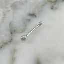  Linear Spark Silver Piercing