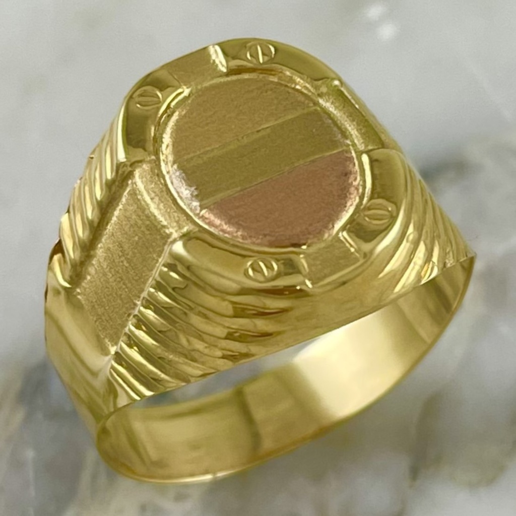 Anillo Rolex Tricolor